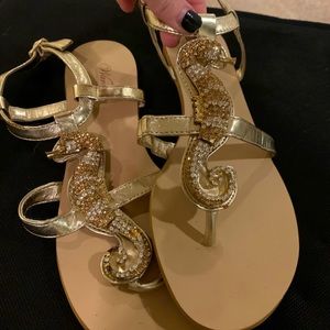 Seahorse sandals
